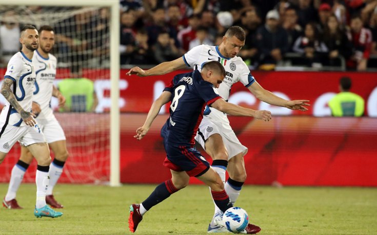 Интер сломи Каляри и остави развръзката за последния кръг