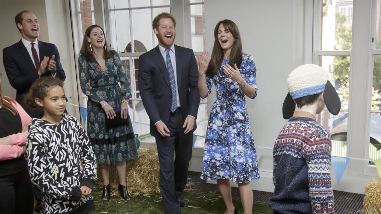 Най-забавните моменти на Кейт Мидълтън и принц Уилям