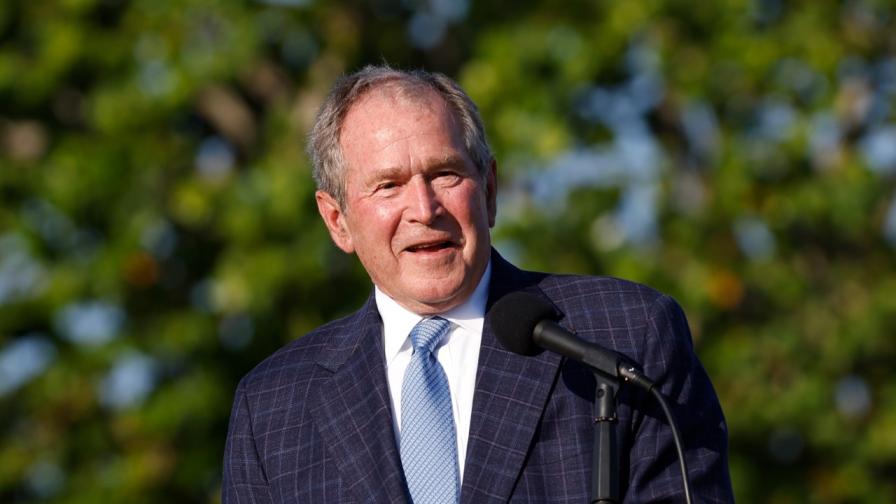 <p>Джордж Буш сбърка Украйна с Ирак</p>