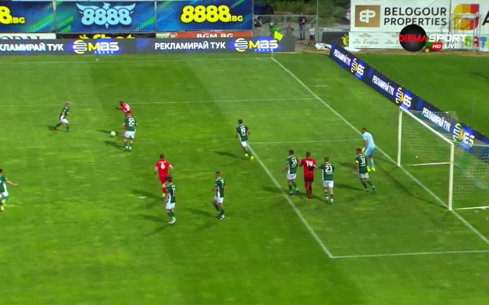 Две минути преди края на редновното време врачани реализираха и