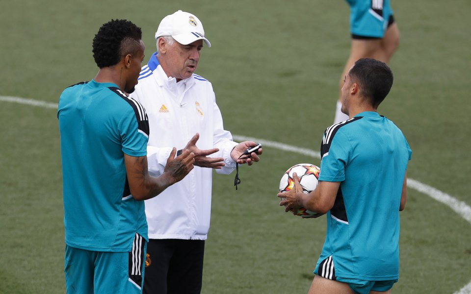 Наставникът на Реал Мадрид Карло Анчелоти обяви групата за финалния