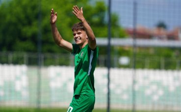 Шампионът с Лудогорец U17 Петър Кирев стана голмайстор на тима