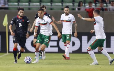 Националният отбор на България на футбол се прибира от Грузия