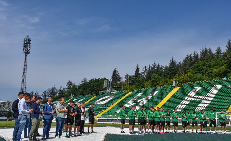 Първа тренировка на Пирин Благоевград1