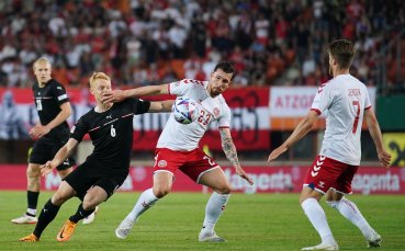 Дания победи Австрия с 2 1 във Виена в мач от