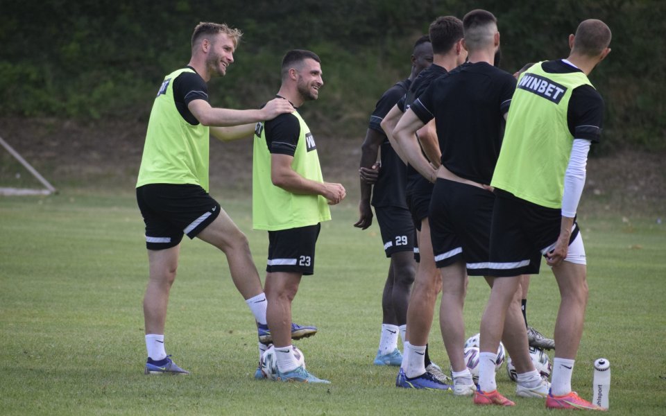 Тренировка на Локомотив Пловдив