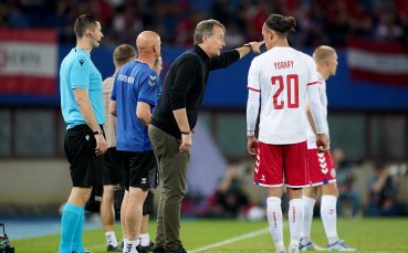 Юсуф Поулсен ще пропусне мача на Дания от Лигата на
