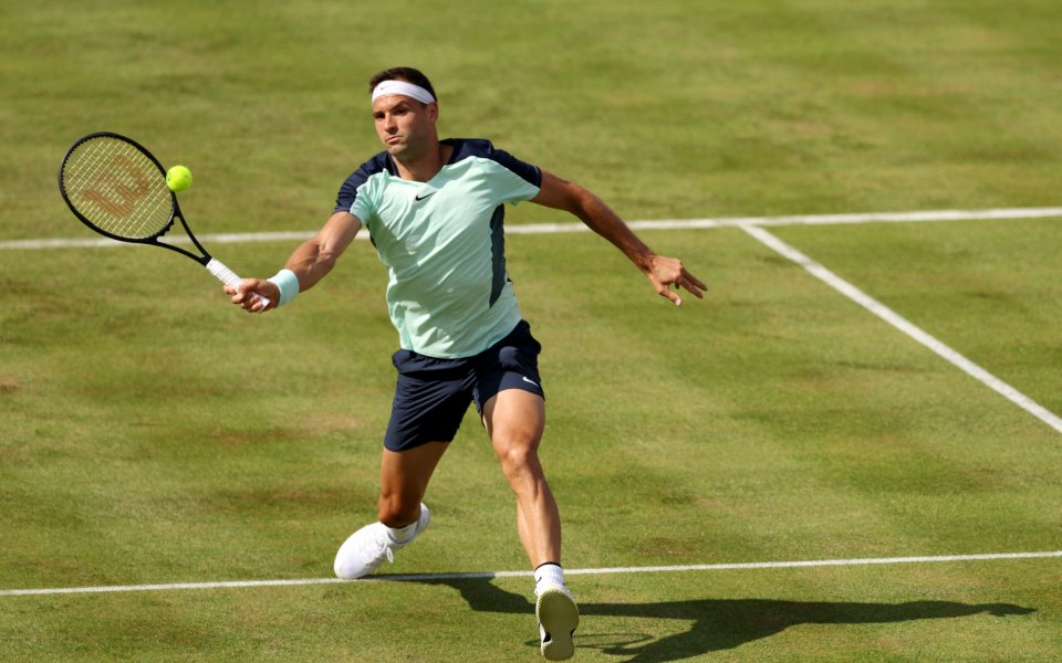 Григор Димитров - Камерън Нори 2:1 сета [6:7 (2), 6:1, 6:4] / ATP 500, Лондон, 1/32-финали, 13.06.2022 г.