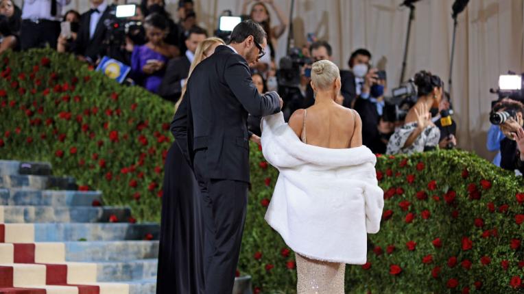 Ким Кардашиян в легендарната рокля на Мерилин Монро на МЕТ гала