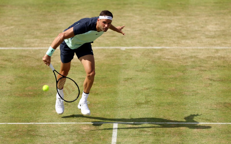 Първата ни ракета Григор Димитров и Ботик ван де Зандсхулп