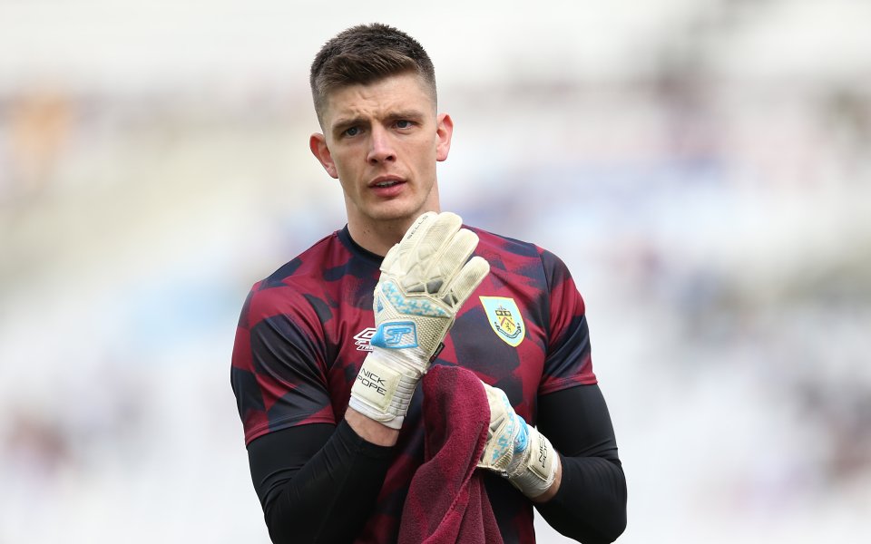 Вратарят на Бърнли и националния отбор на Англия Ник Поуп