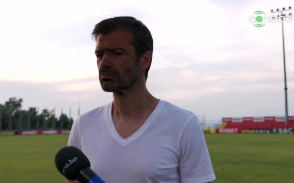 Старши треньорът на Ботев Враца – Росен Кирилов говори пред