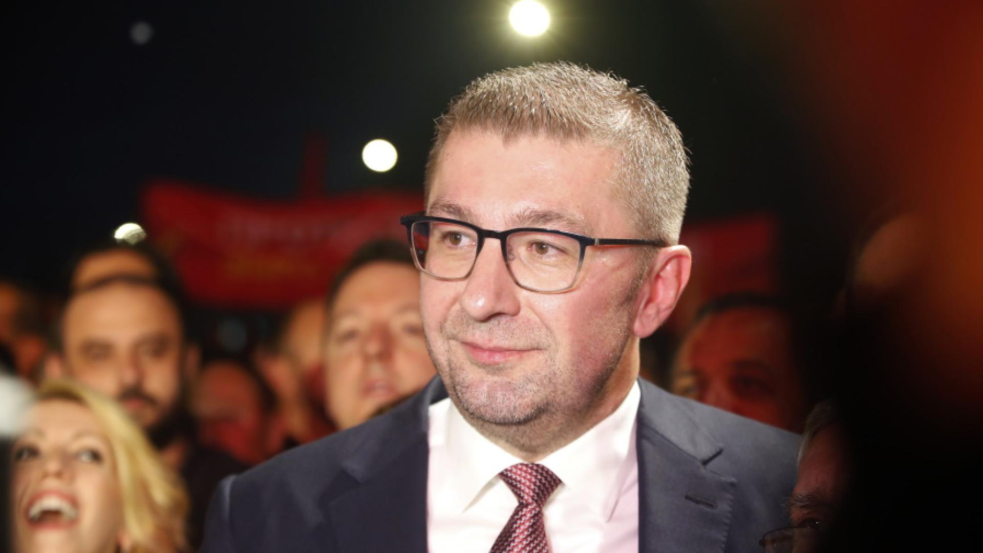 Македонският премиер Християн Мицкоски заяви че страната му не може