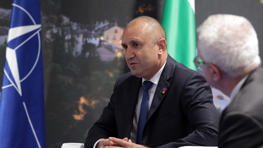 Радев и Рюте обсъдиха възможностите за влизане на България в Шенген