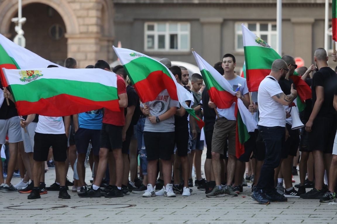 Протест срещу нов кабинет на „Продължаваме промяната”