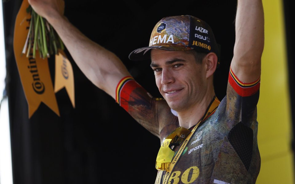 Ваут ван Аерт спечели четвъртия етап от Обиколката на Франция