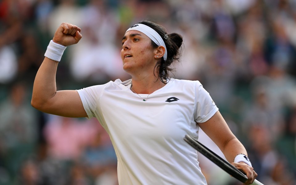 Тунизийката Онс Жабюр се класира за полуфинал при жените на