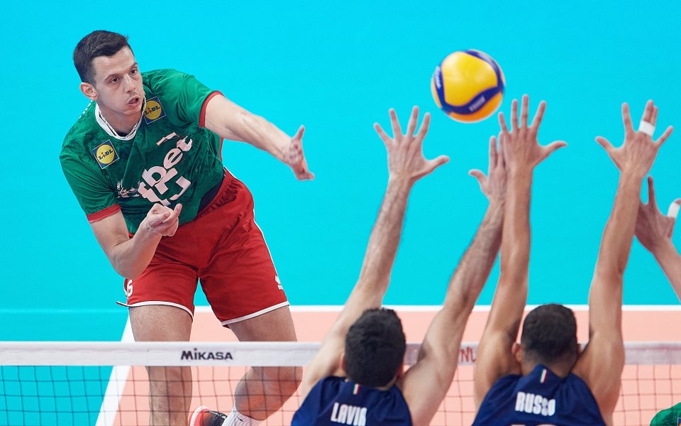 Мъжкият национален отбор на България по волейбол се изправя срещу