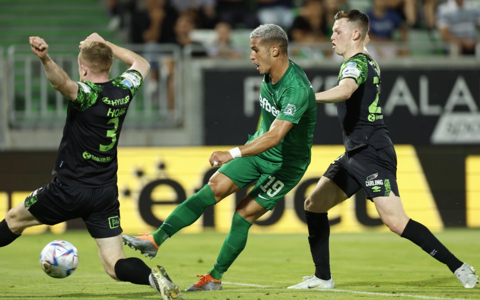 Лудогорец посреща Шамрок Роувърс в първи мач от втори квалификационен