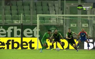 Лудогорец - Шамрок Роувърс 2:0 /първо полувреме/