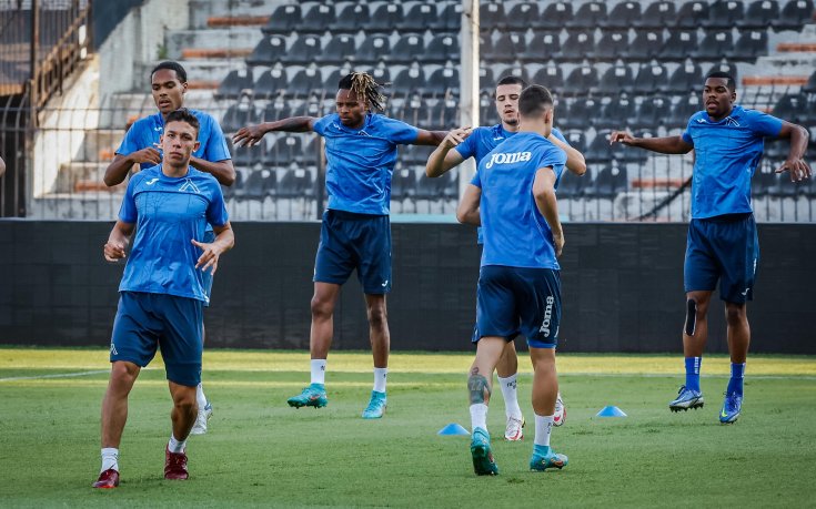 Левски проведе официалната си тренировка преди дуела с ПАОК