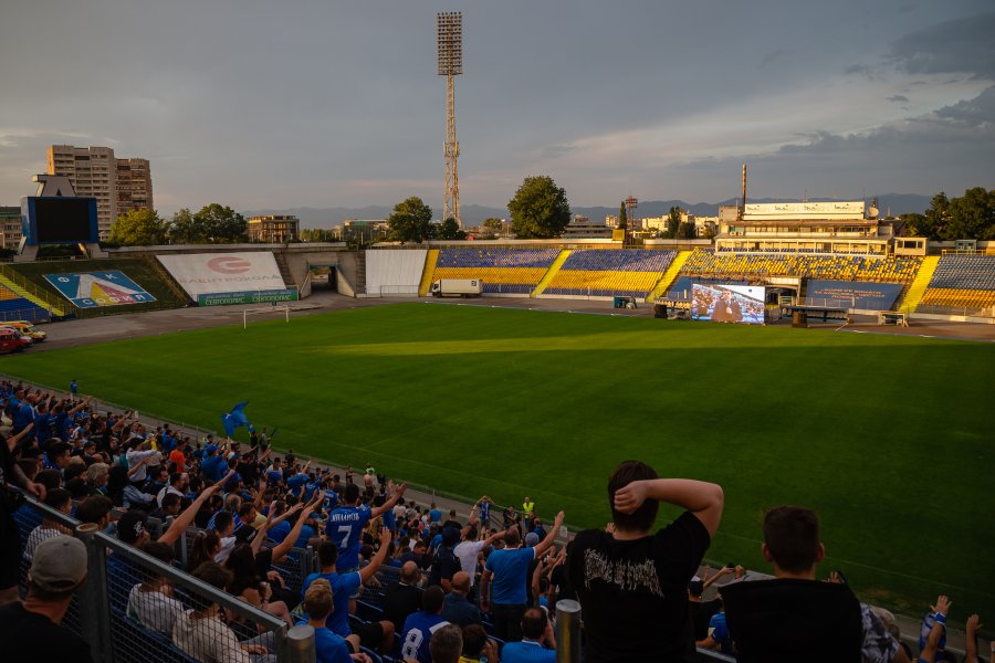 Видеостена на Герена на мача ПАОК Левски1