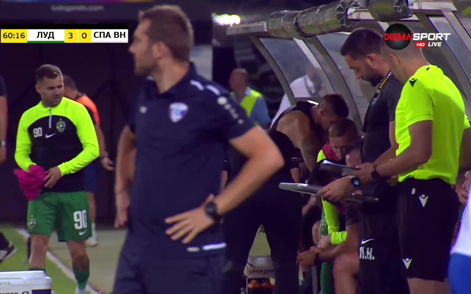 В 61-ата минута Игор Тиаго беше изведен отлично зад защитата