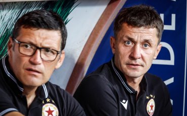 Треньорът на ЦСКА Саша Илич говори след победата с 5 1