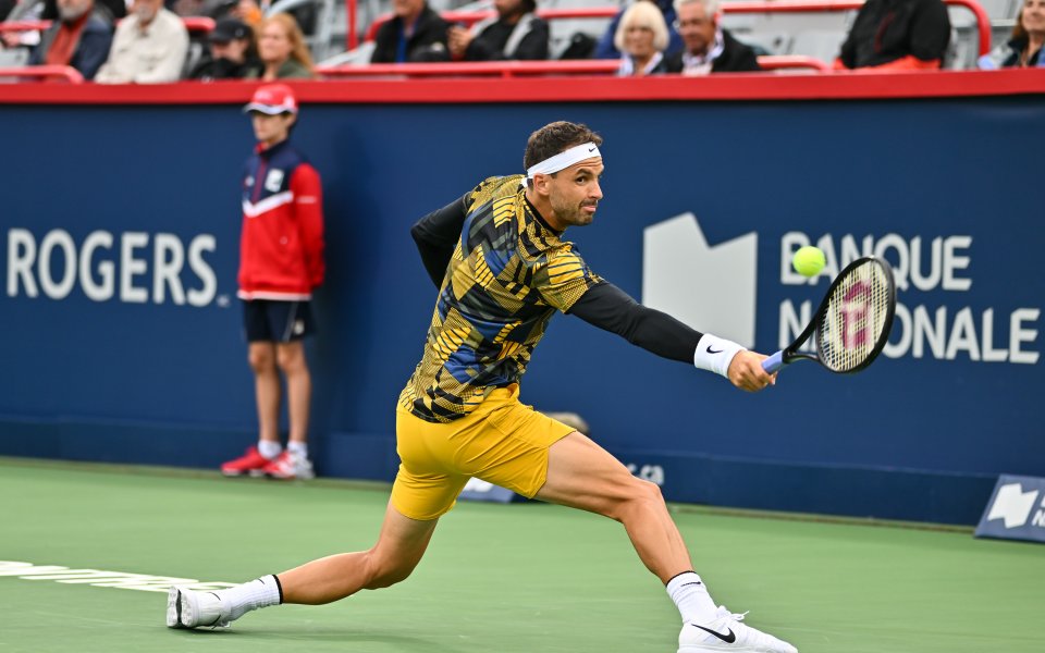 Алекси Галарно - Григор Димитров 0:2 сета (4:6, 5:7) / ATP 1000, Монреал, първи кръг, 09.08.2022 г.