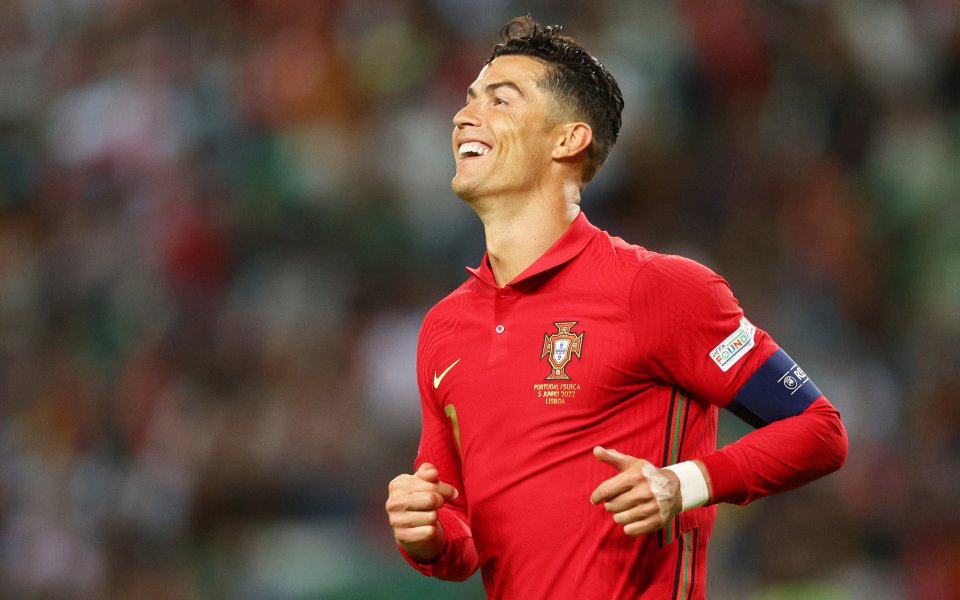 Португалската звезда и капитан на националния отбор - Кристиано Роналдо