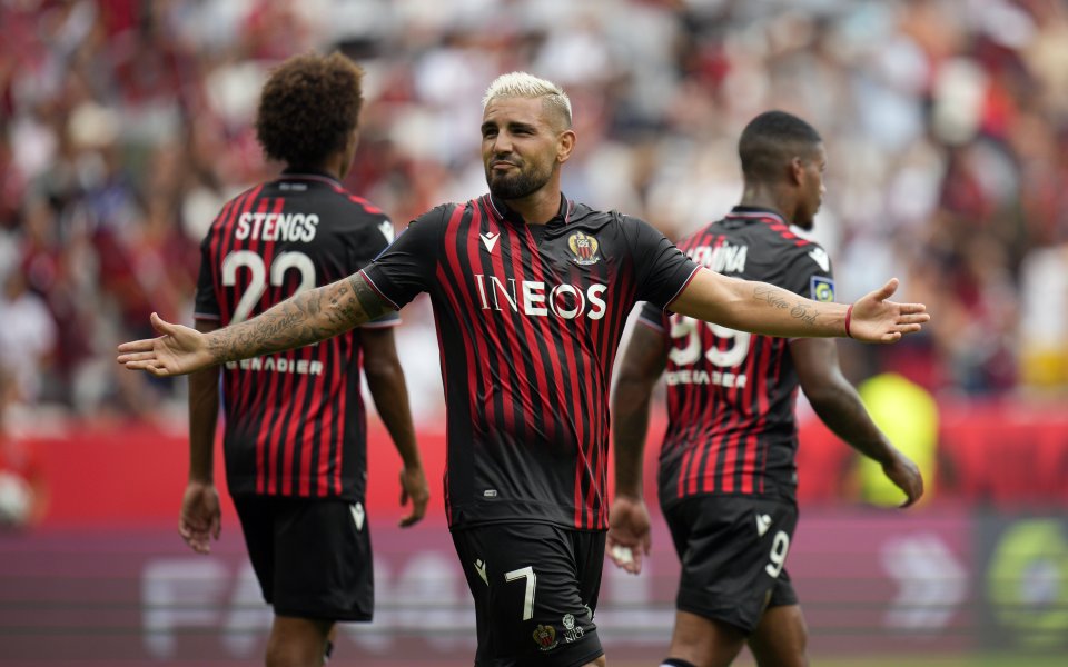 Отборите на Нант и Ница завършиха наравно 2:2 в мач