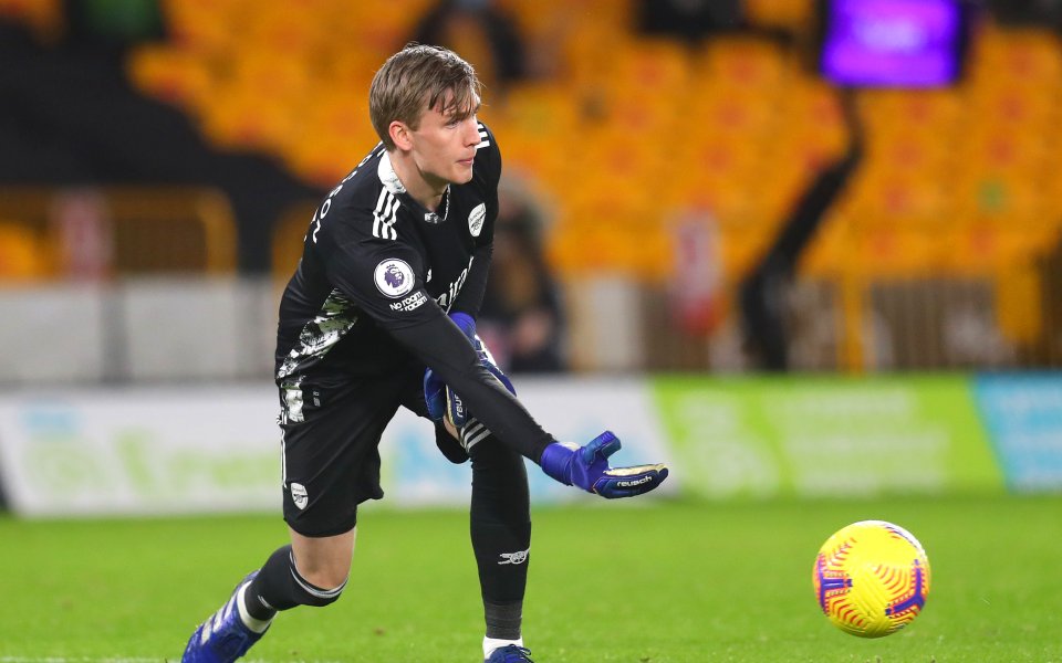 Арсенал даде под наем на турския Аланияспор вратаря Рунар Рунарсон.