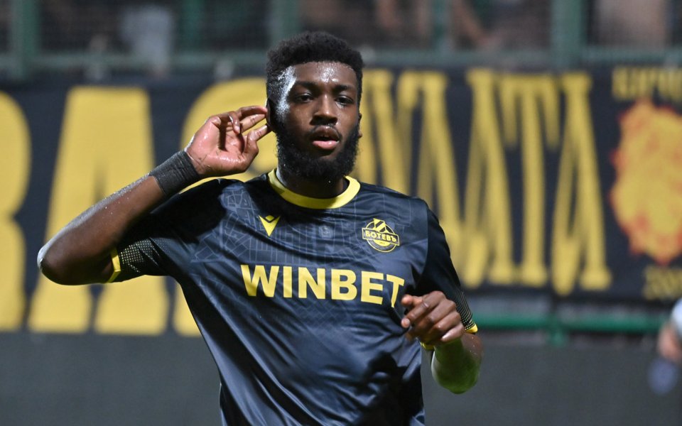 Един от ключовите играчи на Ботев Пловдив - Антоан Бароан,