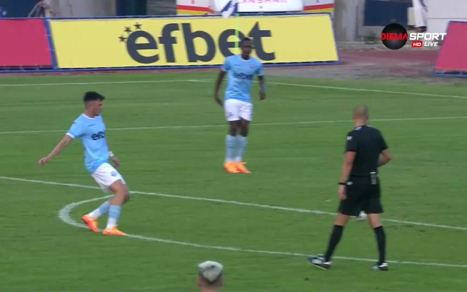 Минута преди края на редовното време, авторът на втория гол