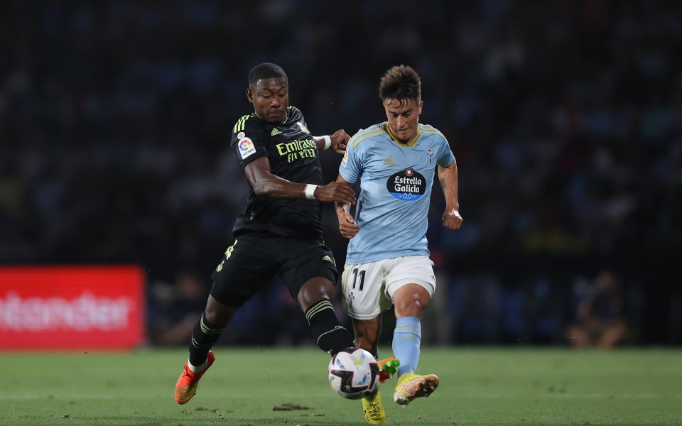 Отборът на Селта и шампионът Реал Мадрид играят при резултат