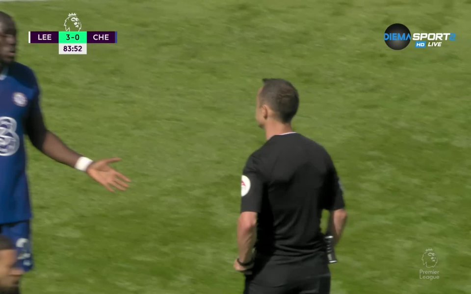 Шест минути преди края на редовното време Челси остана и