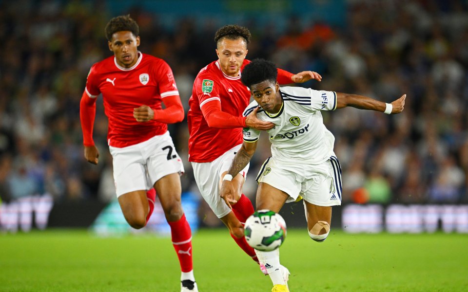 Лийдс Юнайтед - Барнзли 3:1 / Карабао Къп, 2-и кръг, 24.08.2022 г.