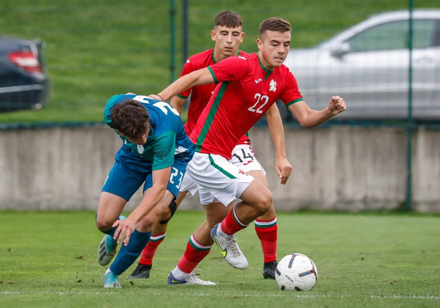 България U19 Словения U19 контрола1