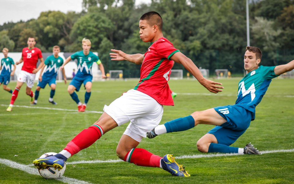 България U19 Словения U19 контрола1