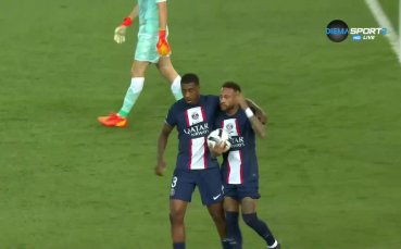 Неймар изравни от дузпа за ПСЖ