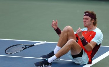 One to remember in Grandstand Andrey Rublev is into Round