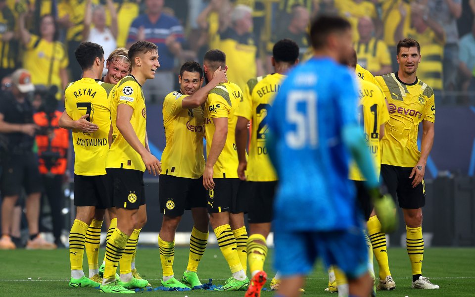 Борусия Дортмунд победи отбора на Копенхаген с 3:1 в първия