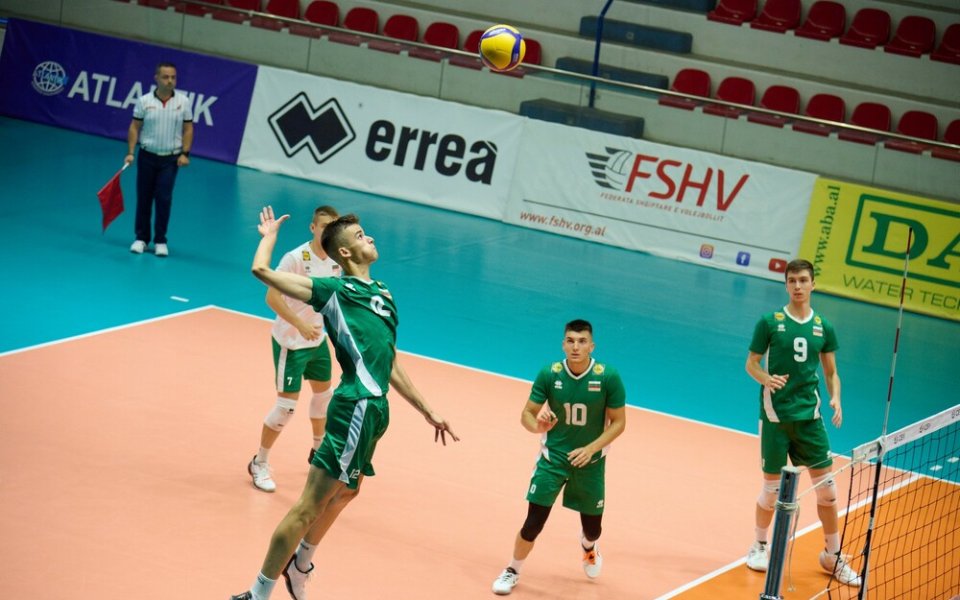 България с категорична победа над Северна Македония на Балканиадата по волейбол