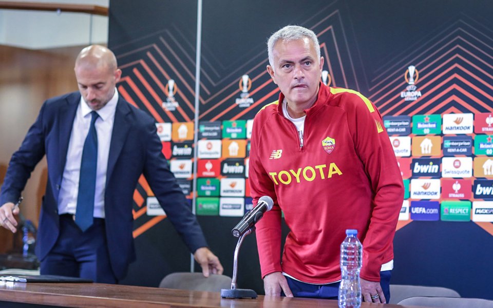 Пресконференция на Жозе Моуриньо преди мача с Лудогорец, 07.09.2022 г.