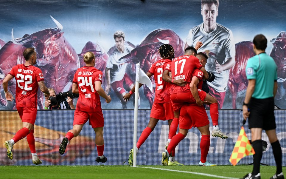 Лайпциг прегази отбора на Борусия Дортмунд с 3:0 в мач от