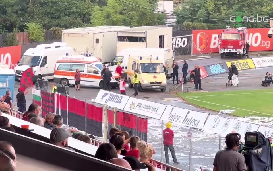 Тежка контузия на СонкоСундберг БГ Футбол efbet Лига Gong.bg