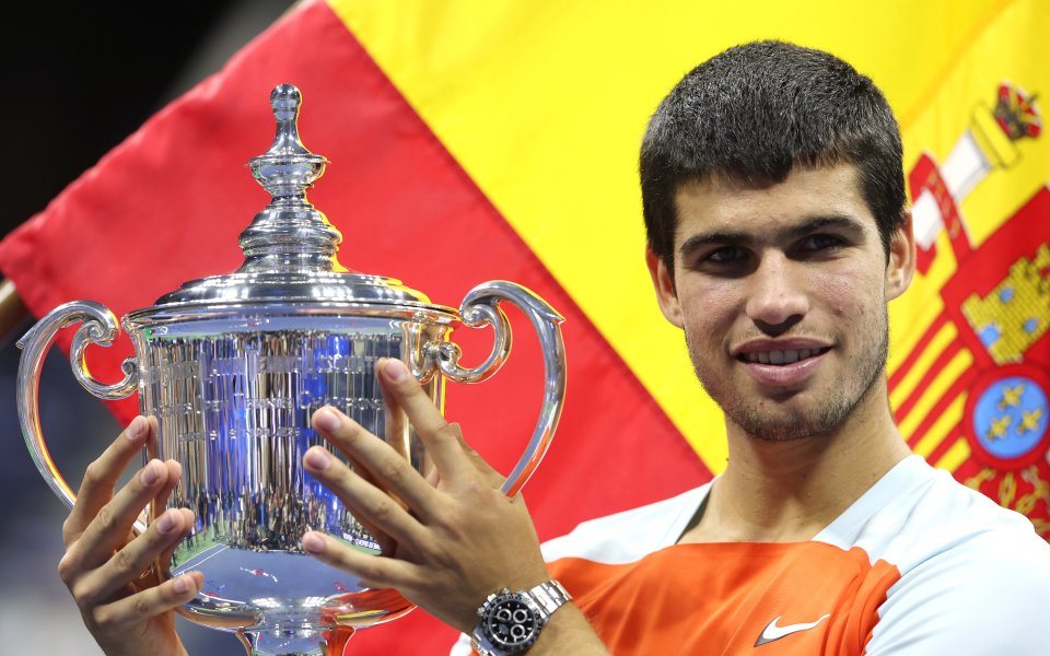 Испанецът Карлос Алкарас пренаписа историята на тениса с триумфа си