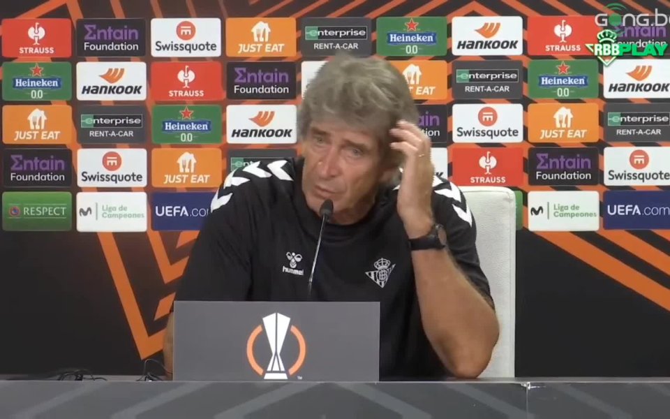 Наставникът на Бетис, Мануел Пелегрини, изрази надеждата си, че играчите