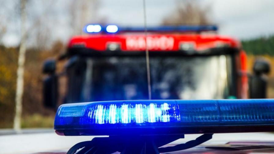 Свидетел за запалените камиони край Петрич: Пожарът не е случаен