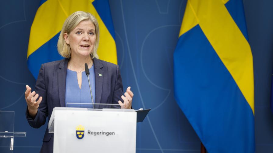 Магдалена Андершон официално подаде оставка като премиер на Швеция